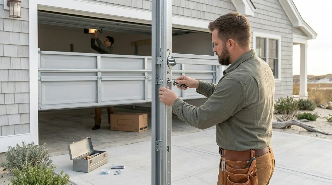 Garage door work by Cypress Garage Door Pros in Cypress, TX