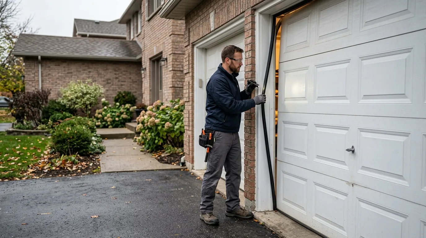 Garage door service in Cypress, TX