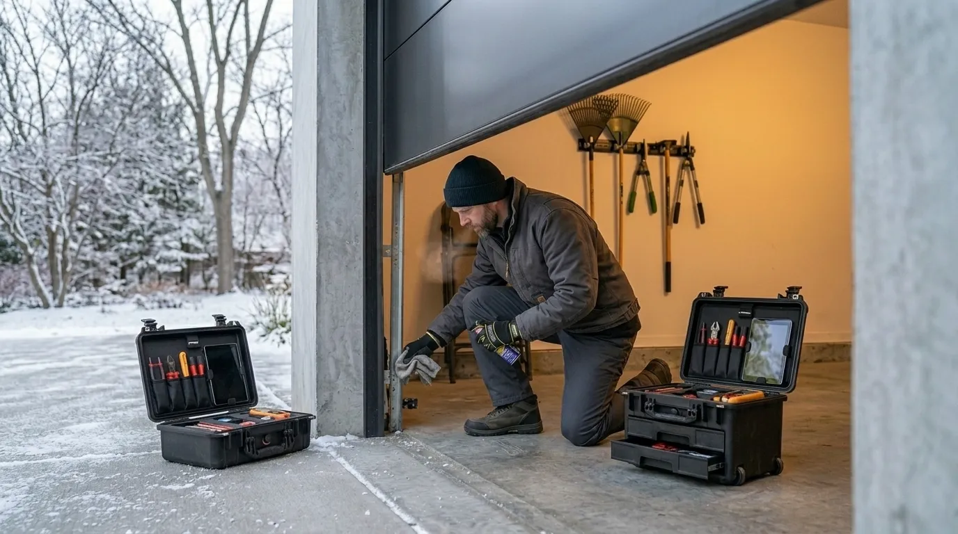Garage door service in Cypress, TX