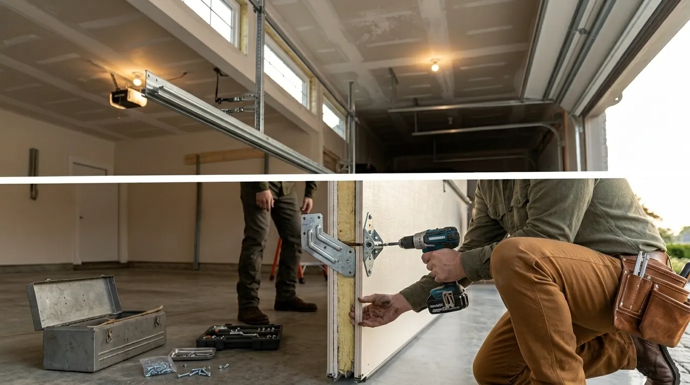 Garage door service in Cypress, TX