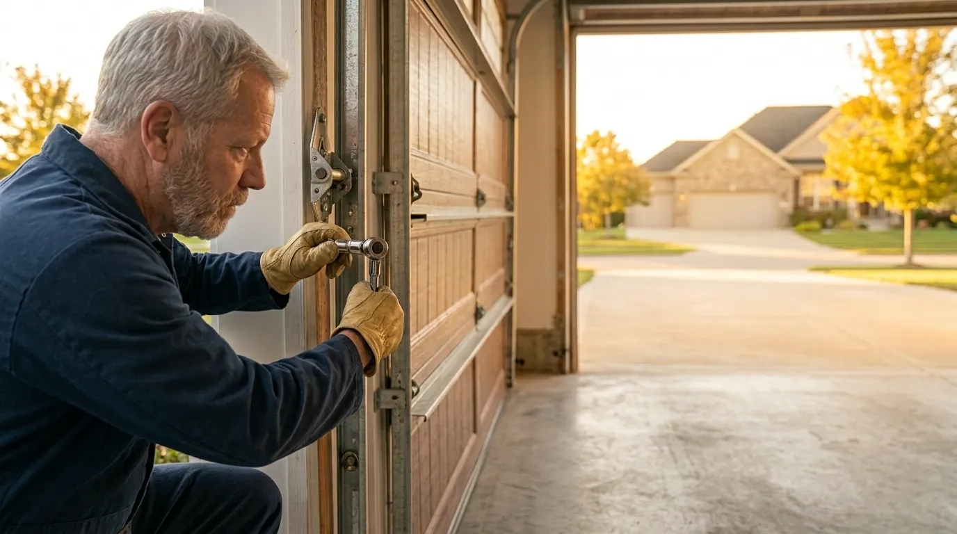 Garage door service in Cypress, TX