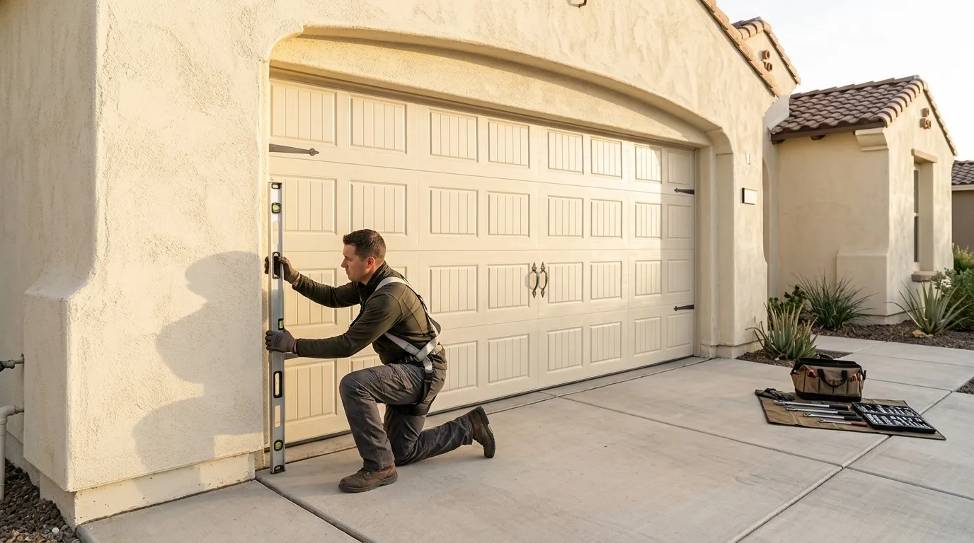 Garage door service in Cypress, TX