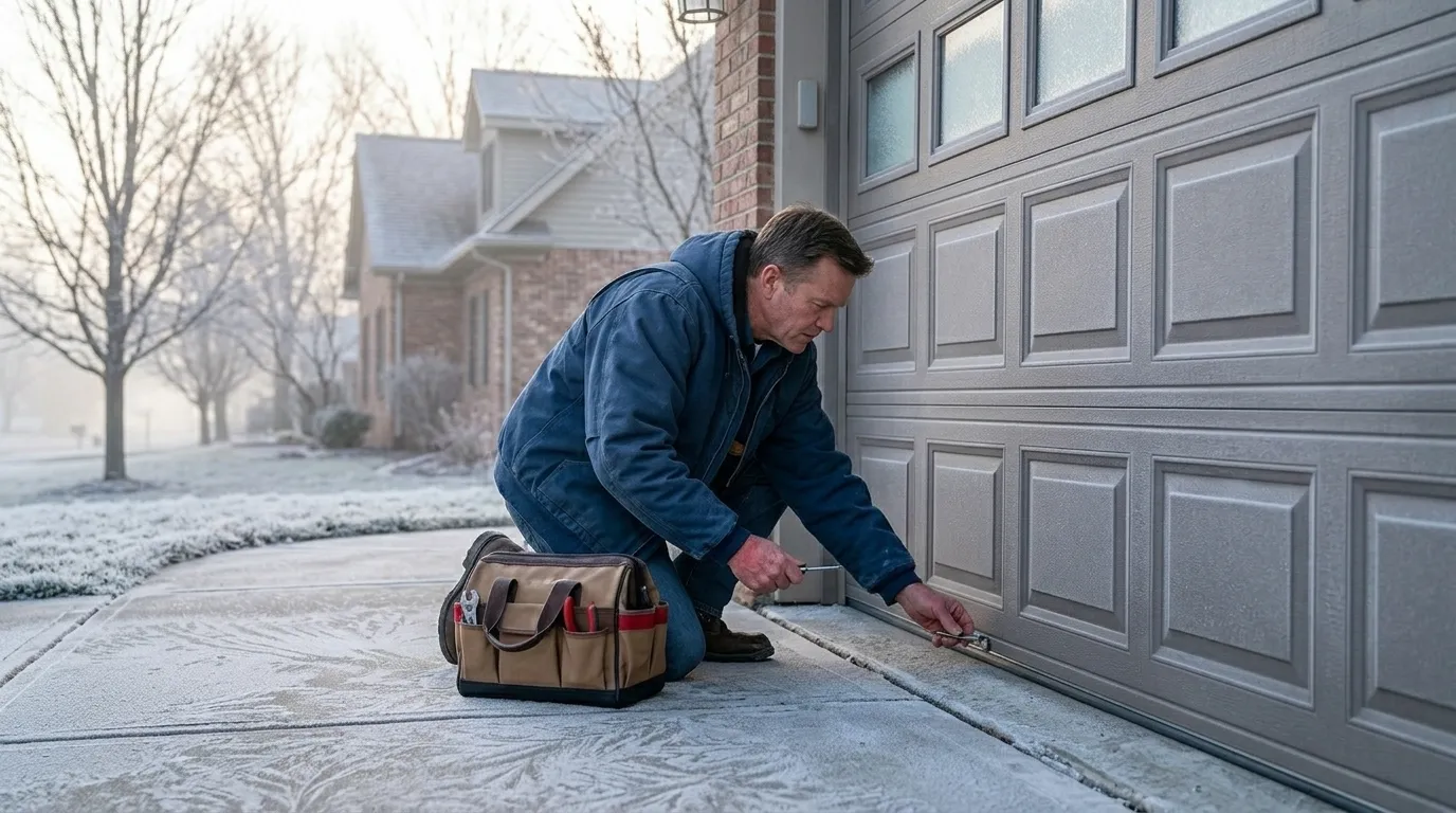Garage door service in Cypress, TX