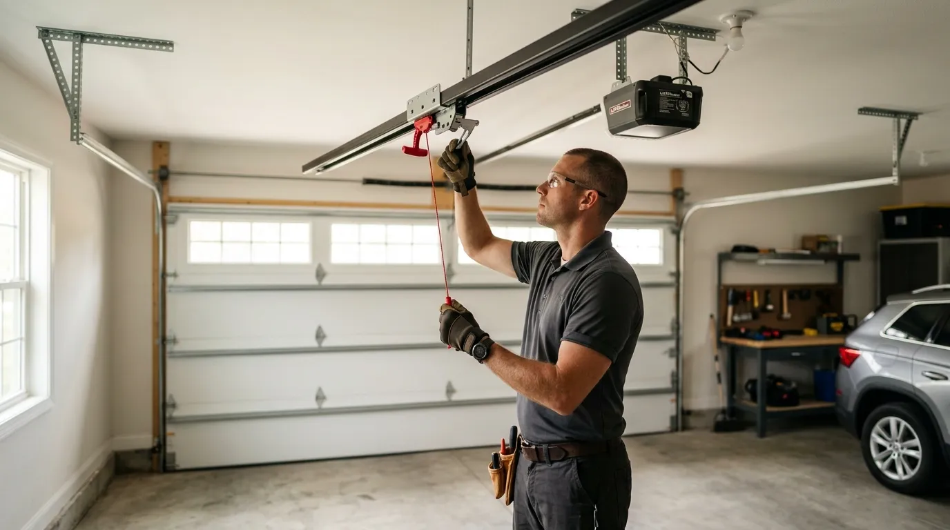 Garage door service in Cypress, TX