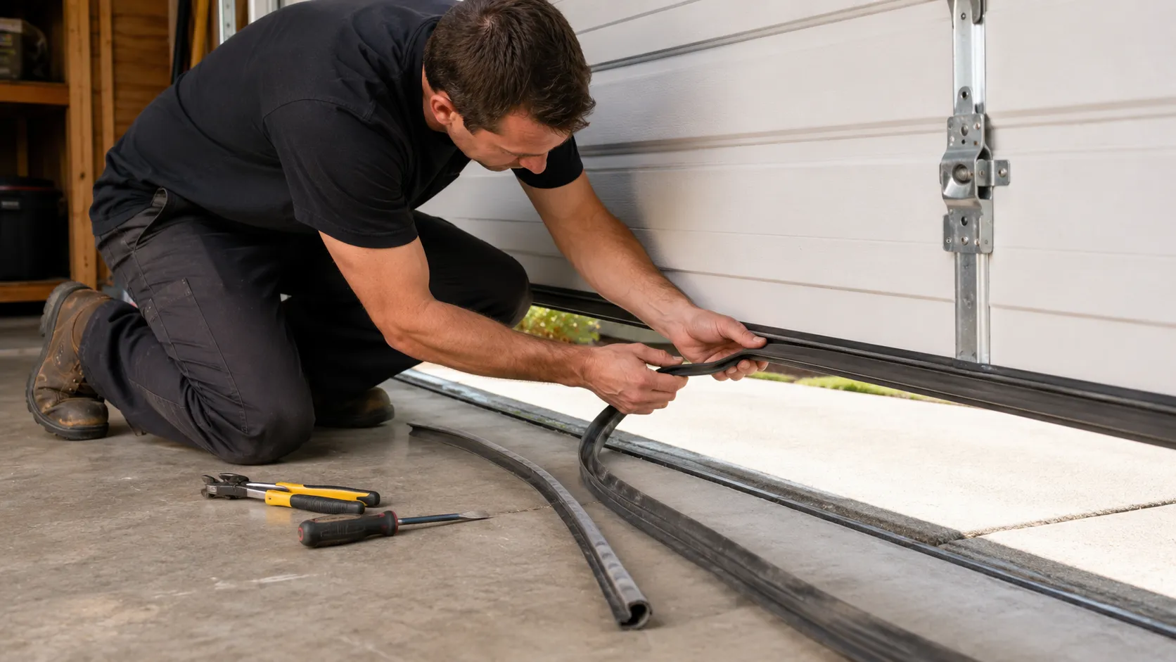 Garage door service in Cypress, TX